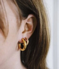 Boucles D'oreilles Lana (Acier) -Bijoux Fantaisie boucles doreilles lana acier dore 1 portees 7a886273 8b17 4b3f bb14 afd497461457