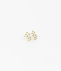 Boucles D'oreilles Lauder (Acier Doré)