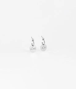 Boucles D'oreilles Love & Joy (Acier)
