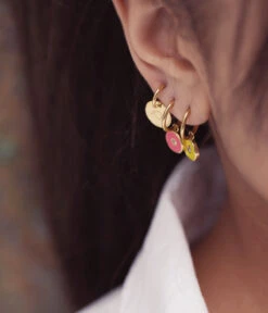 Boucles D'oreilles Love & Joy (Acier) -Bijoux Fantaisie boucles doreilles love joy acier dore 2 portees 42c529bf 27a0 48b5 92f6 ac5e375ff40b