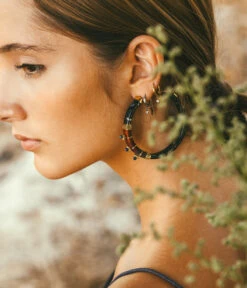 Boucles D'oreilles Lucky Spirit (Acier) -Bijoux Fantaisie boucles doreilles lucky spirit acier 1 portees