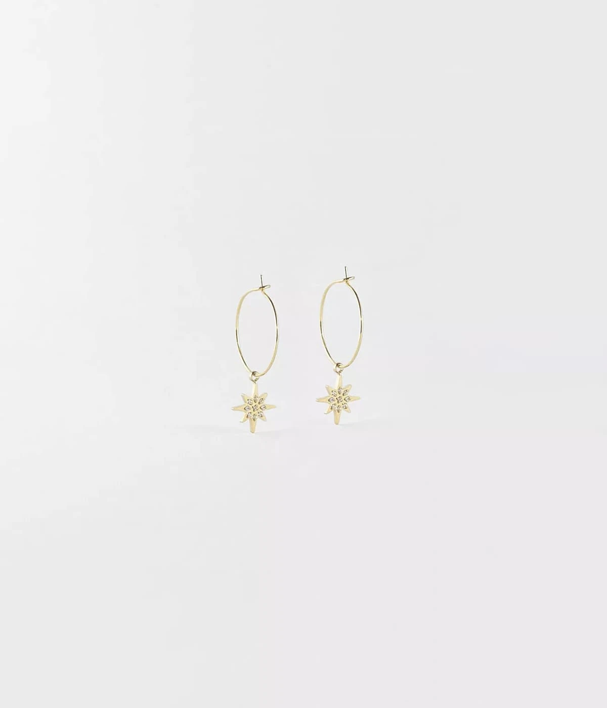 Boucles D'oreilles Magellan (Acier Doré) 3 Boucles D'oreilles Magellan (Acier Doré)