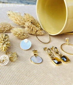 Boucles D'oreilles Mini Honoré (Acier) -Bijoux Fantaisie boucles doreilles mini honore acier dore nature morte db5e087e fcfc 4b66 b55b 0e820bf4390b