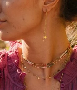 Boucles D'oreilles Natale (Acier) 7 Boucles D'oreilles Natale (Acier) -Bijoux Fantaisie boucles doreilles natale acier dore 1 portees 4dd22dd8 592b 4877 8f46 f3c592929782