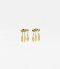 Boucles D'oreilles Navajo (Acier Doré)