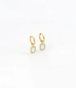 Boucles D'oreilles Nikki (Acier Doré)