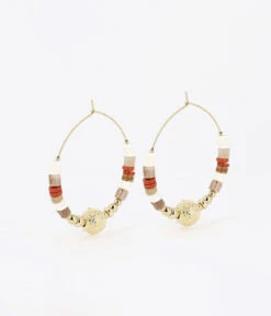 Boucles D'oreilles Salvatore (Acier Doré)