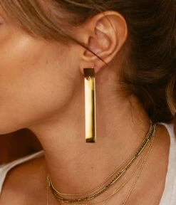 Boucles D'oreilles Signal (Acier) -Bijoux Fantaisie boucles doreilles signal acier dore 1 portees 58915e33 baf0 4e34 9610 0ca9ef9a28c6