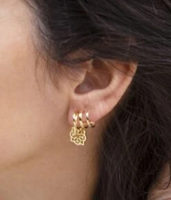 Boucles D'oreilles Terceira (Acier Doré) -Bijoux Fantaisie boucles doreilles terceira acier dore a0d0363d 1f1c 41ce 9d9c fb91b2840fb3