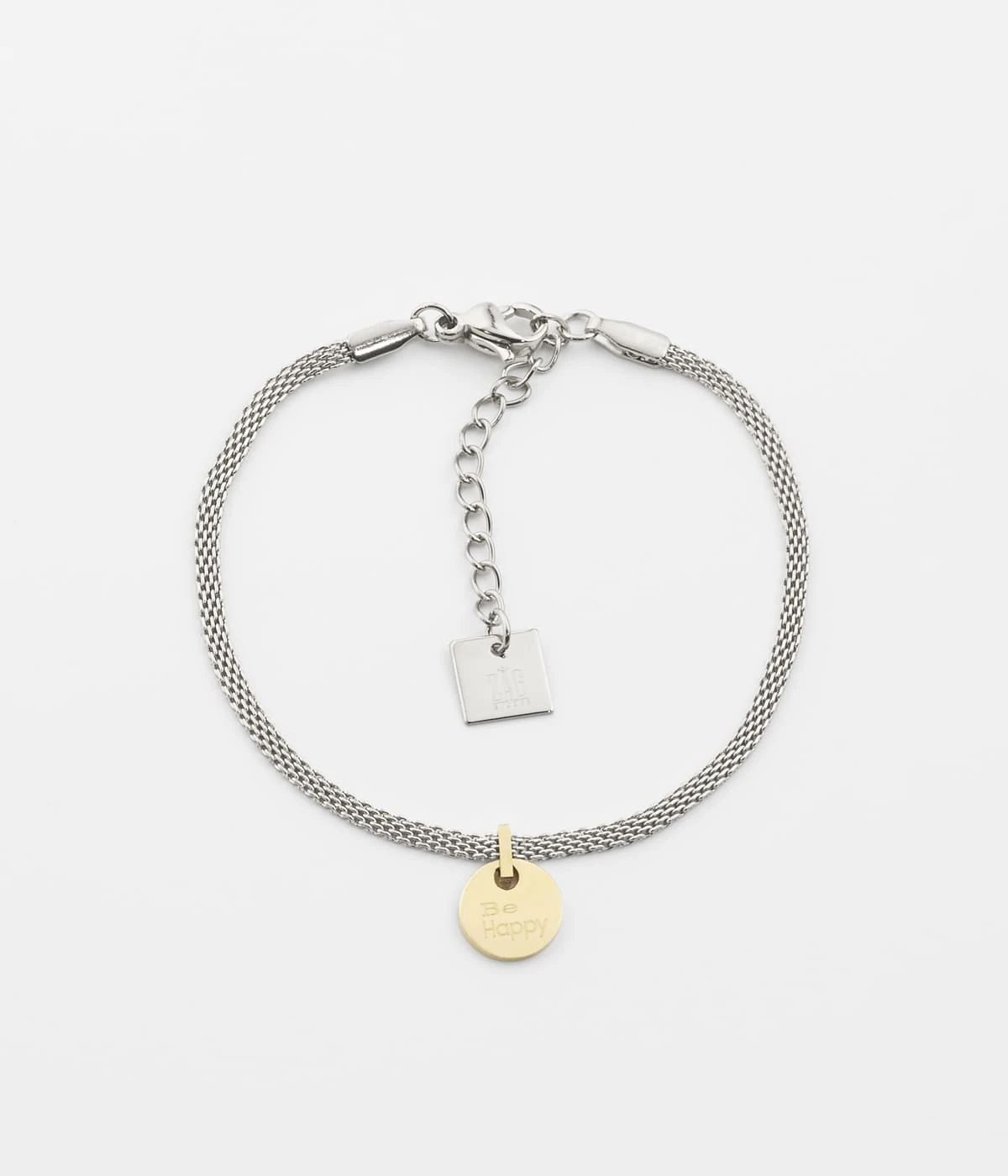 Bracelet Be Happy (Acier) 3 Bracelet Be Happy (Acier)