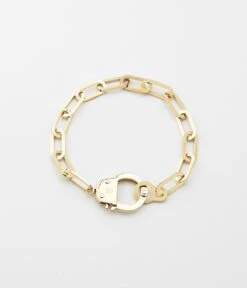 Bracelet Hook (Acier Doré)