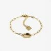 Bracelet Ophélie (Acier Doré) -Bijoux Fantaisie bracelet ophelie acier dore