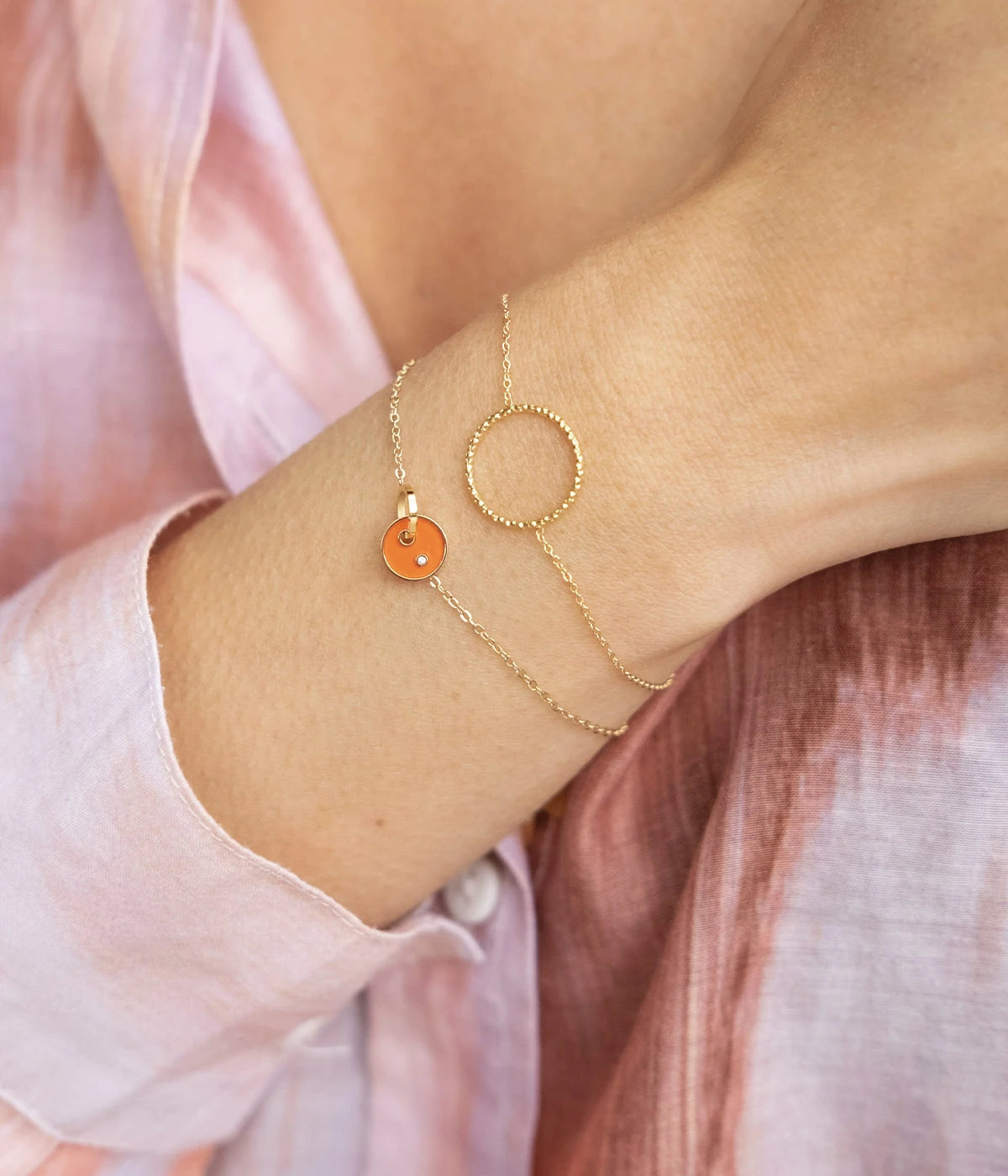 Bracelet Roland (Acier Doré) 4 Bracelet Roland (Acier Doré) – Image 2