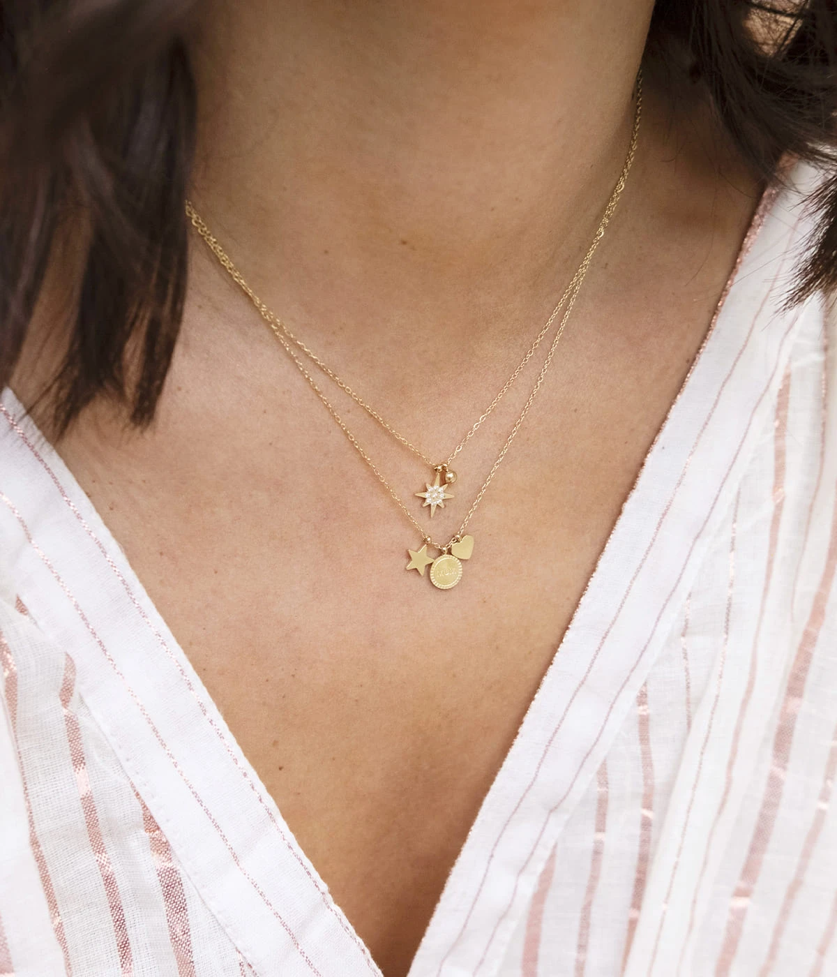 Collier Lucky Mum (Acier) 4 Collier Lucky Mum (Acier) – Image 2