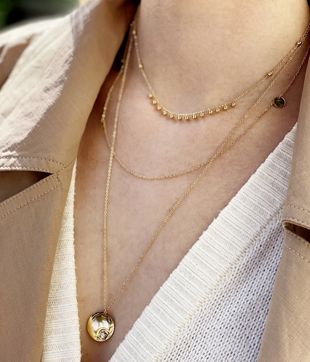 Collier Sonia (Acier) 4 Collier Sonia (Acier) – Image 2