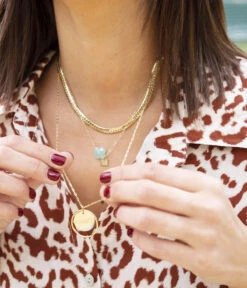 Collier Néréé (Acier Doré) -Bijoux Fantaisie collierkans colliervega collierneree cfb4f097 909e 4db8 b1ec 6e489397bcb7