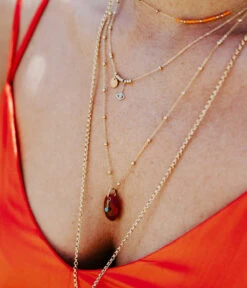 Collier Trisha (Acier Doré) -Bijoux Fantaisie colliertrisha collieralana collierwillya 5e74441b 3d00 4040 9ad8 816d0384a223