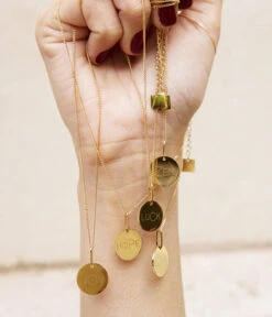 Collier Zen (Acier Doré) -Bijoux Fantaisie collierzen collierhope collierlove collierluck collierjoy