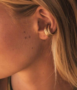 Earcuff Géminides (Acier Doré) 8 Earcuff Géminides (Acier Doré) -Bijoux Fantaisie earcuff geminides acier dore 1 portees
