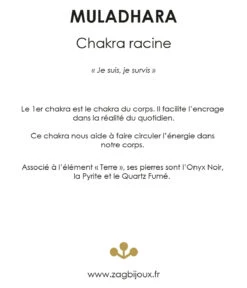 Bracelet Muladhara (Acier Doré) -Bijoux Fantaisie muladhara