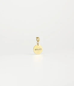 Charm Merci (Acier Doré)