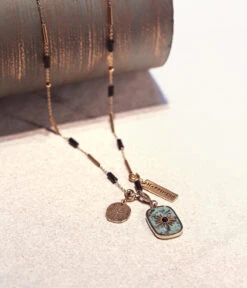 Charm Connected (Acier Doré) -Bijoux Fantaisie sans titre 9 1